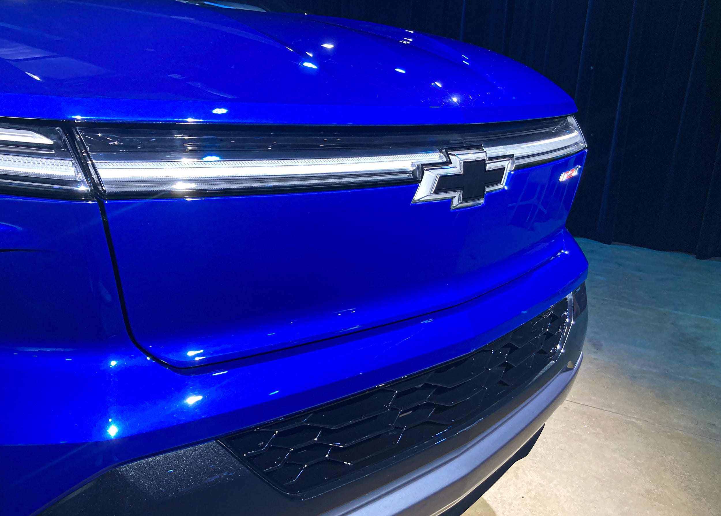 The Chevrolet Silverado EV electric pickup truck.