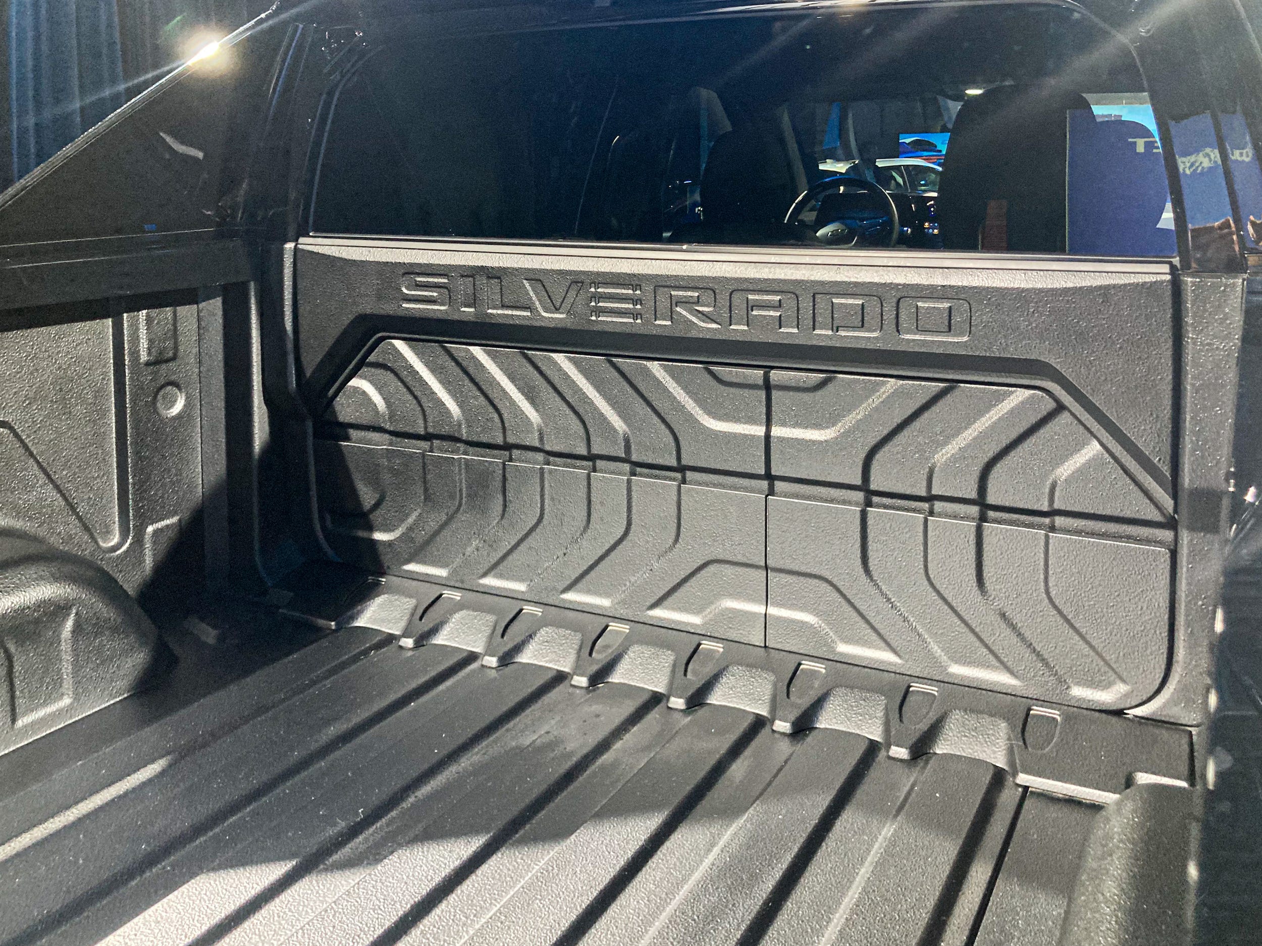 The Chevrolet Silverado EV electric pickup truck.