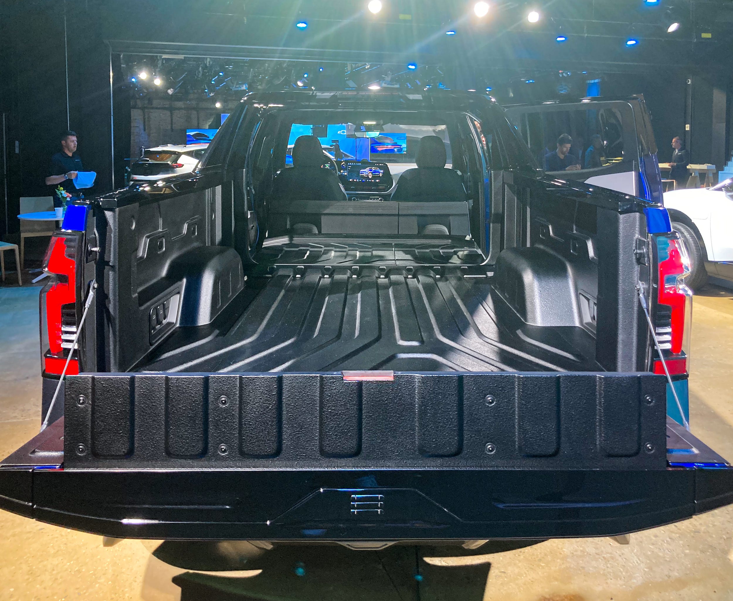 The Chevrolet Silverado EV electric pickup truck.