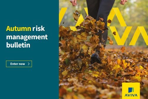 Aviva publishes Autumn Risk Management Guide for businesses