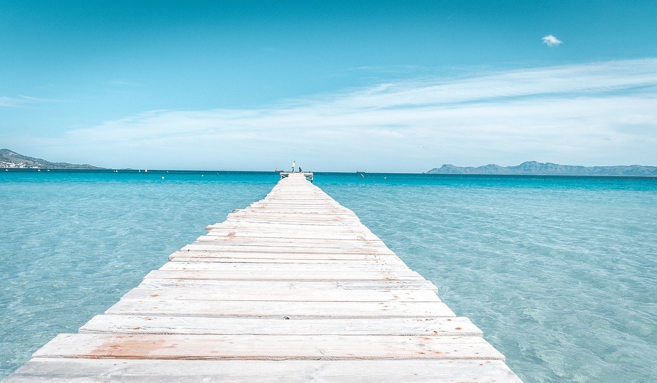 Alcudia beach Mallorca Image