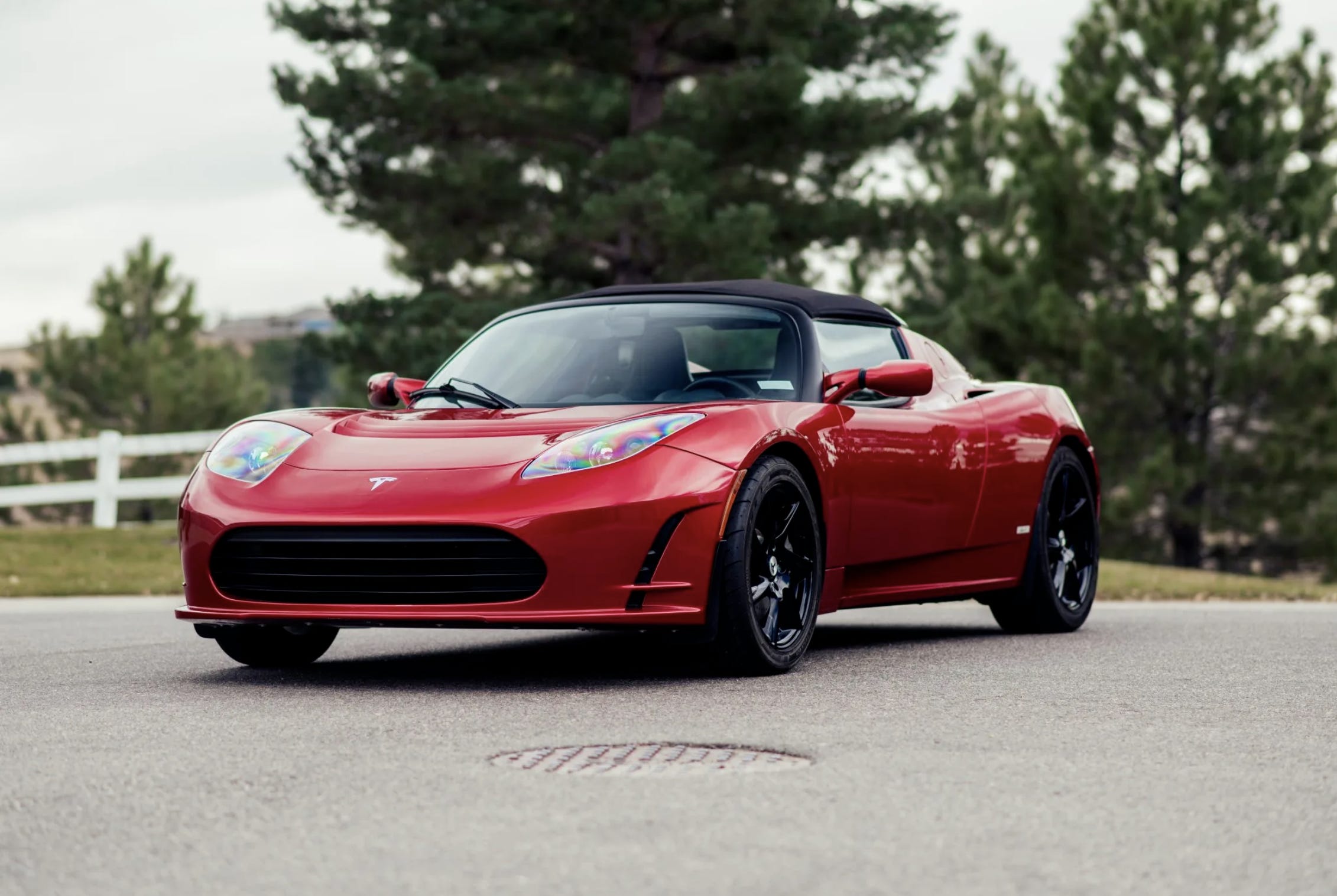 A 2011 Tesla Roadster 2.5 Sport.