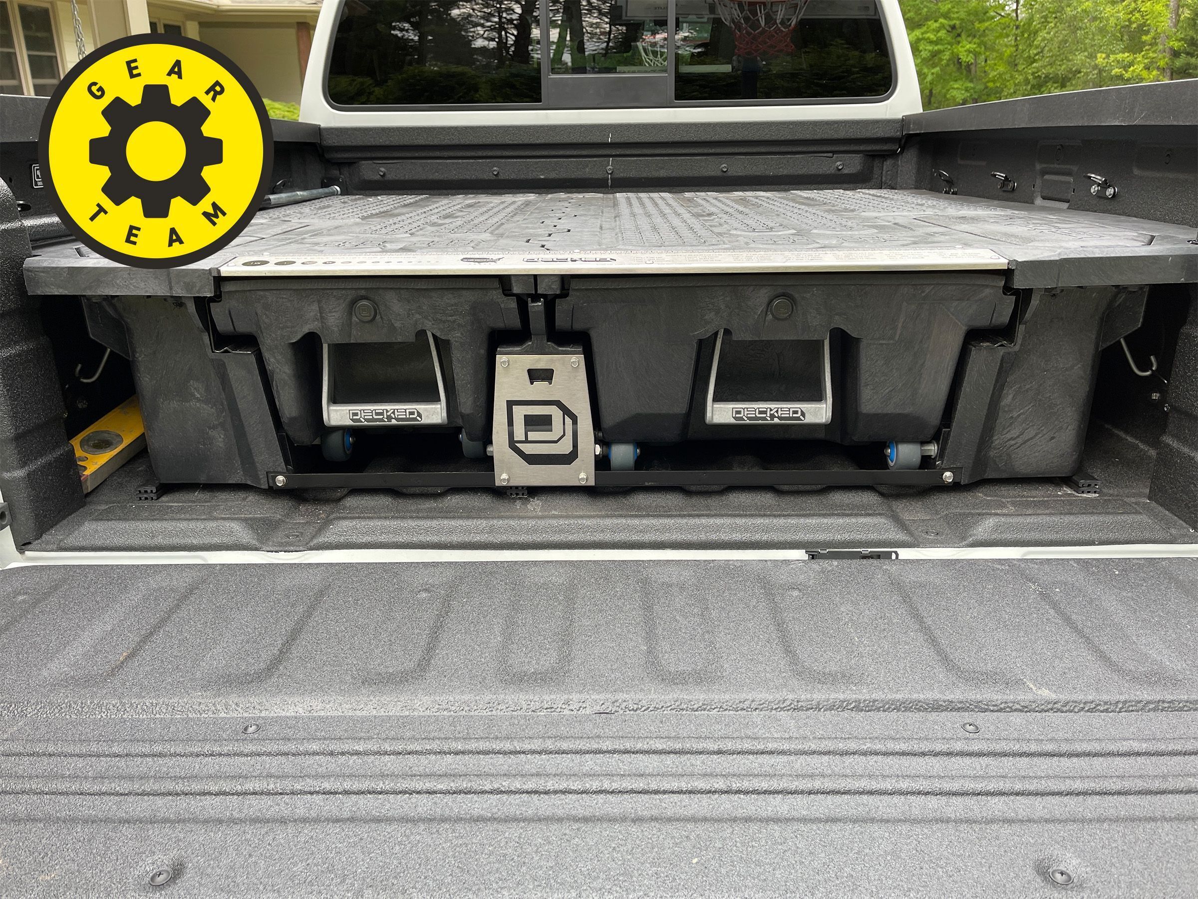 Decked Pickup Truck Storage System