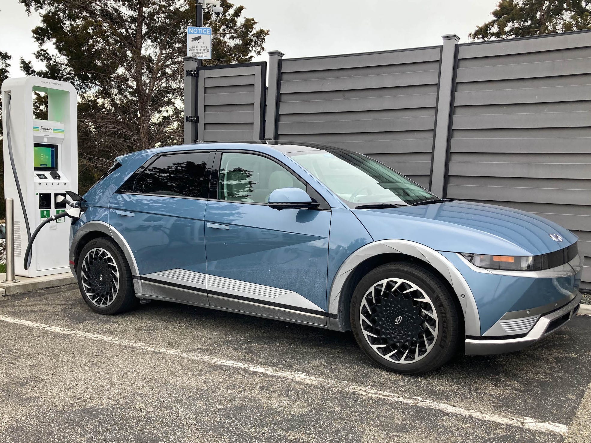 The 2022 Hyundai Ioniq 5 electric SUV.