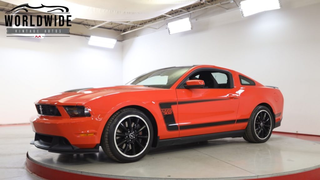 2012 Ford Mustang Boss 302 with low miles, for a relatively low price