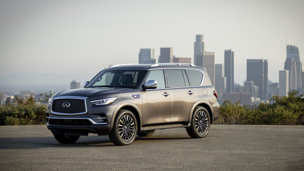 2023 Infiniti QX80 gets higher base price and Amazon Alexa compatibility