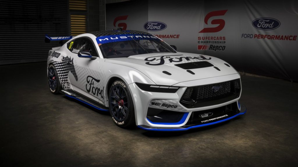 2024 Ford Mustang dons a racing suit for Australia's Supercars series