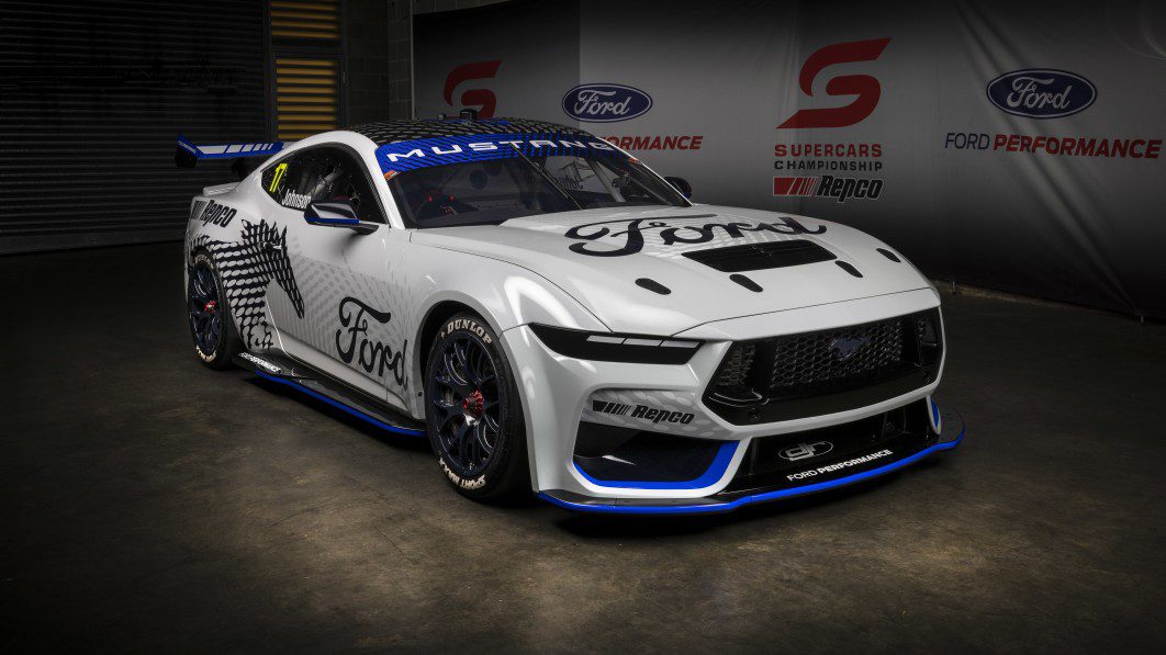 2024 Ford Mustang dons a racing suit for Australia's Supercars series