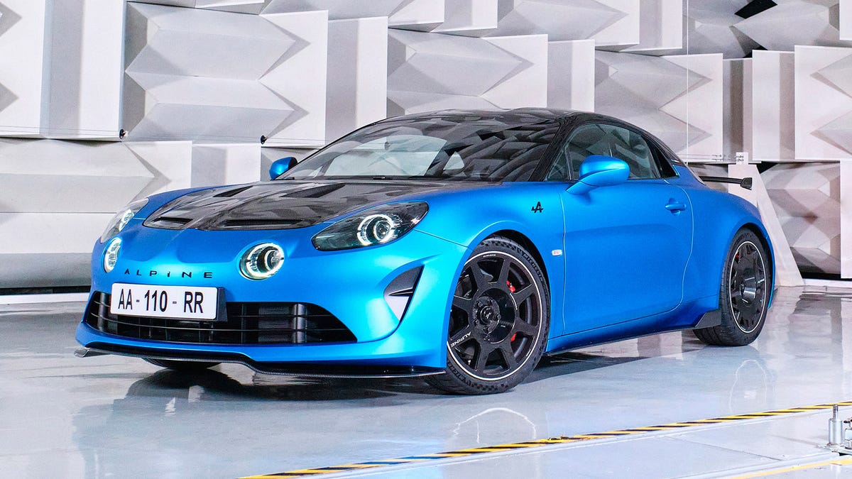 Alpine Uses Dark Magic, Lots of Carbon Fiber to Make A110 R Somehow Even Lighter