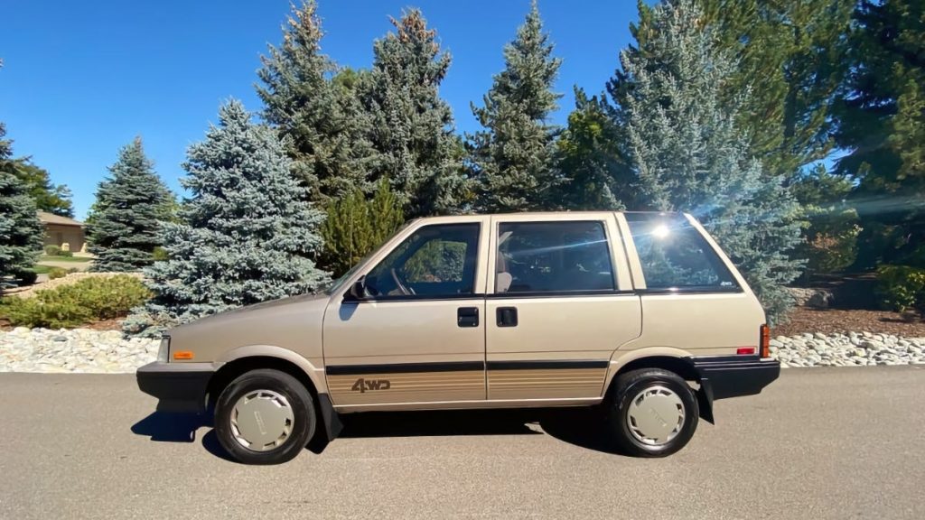 At $13,500, Is This 1988 Nissan Stanza MPV the Next Radwood Star?