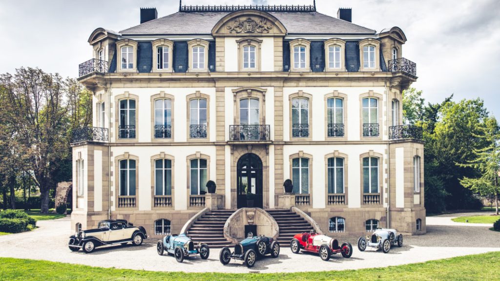 Bugatti brings 5 of its most storied classic models back home