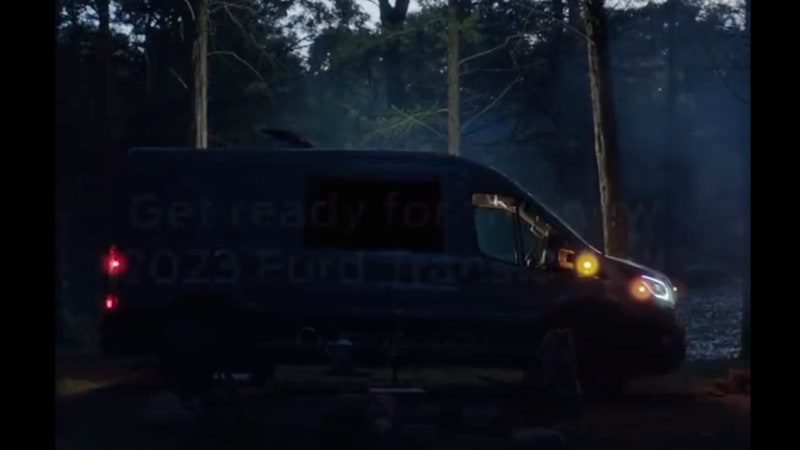 Ford Transit Trail van offers up clues in a coy video tweet