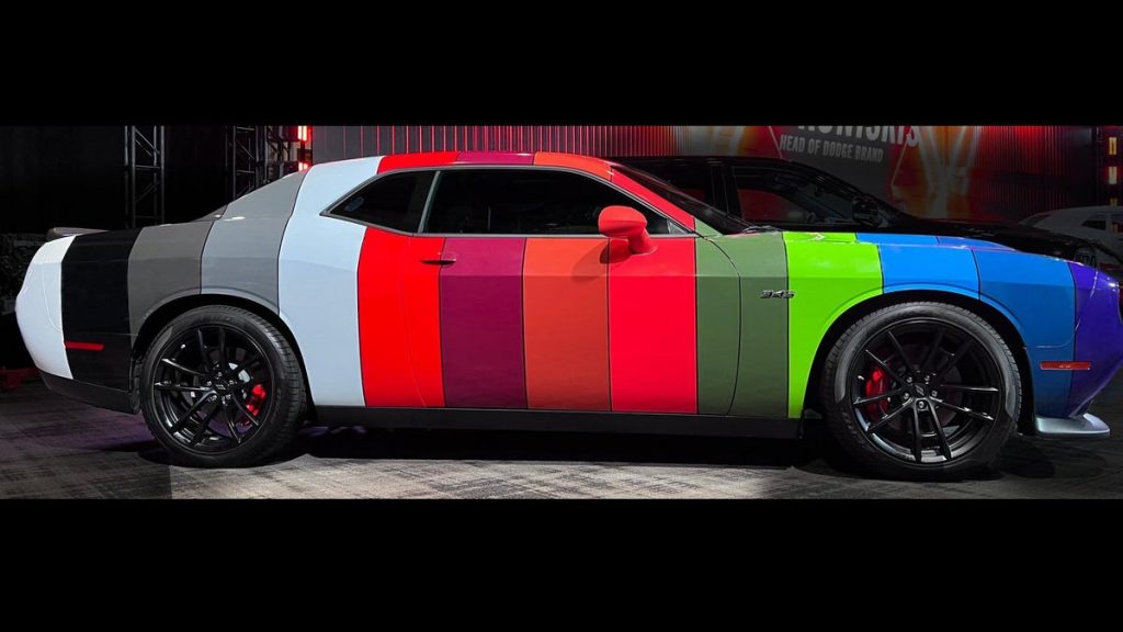 Give Into Nostalgia and Buy This 14-Color Wrap for Your Dodge Challenger