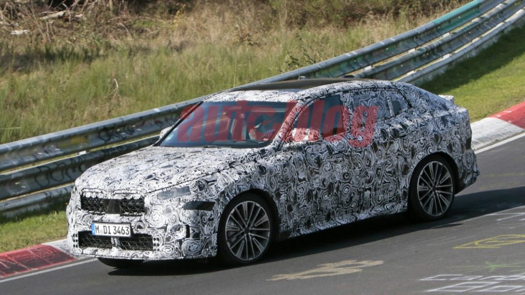 Next BMW X2 spy photos show an X4-style sloping roof