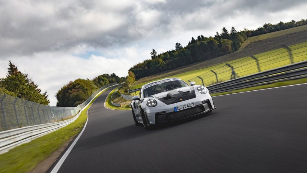 Porsche’s Insane New GT3 RS Sets a Blistering Nurburgring Lap Time