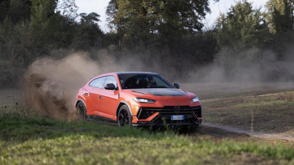 The Lamborghini Urus Performante Delivers on the Track or in the Dirt