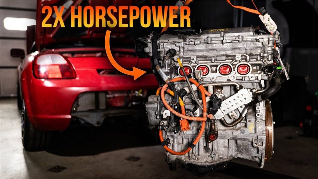 Watch Gears and Gasoline Swap a Camry Hybrid Engine Into Their MR-S Race Car