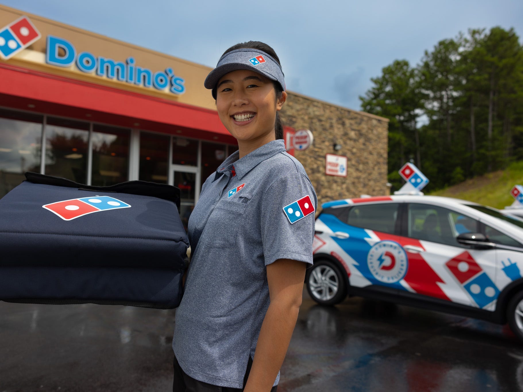 Domino's chevy bolt