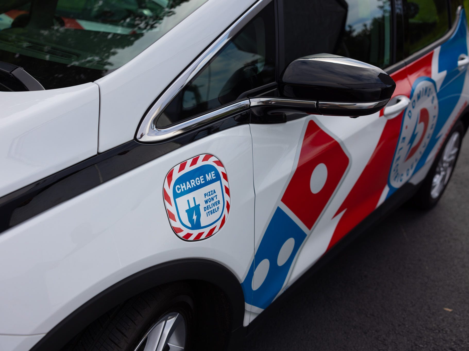 Domino's chevy bolt