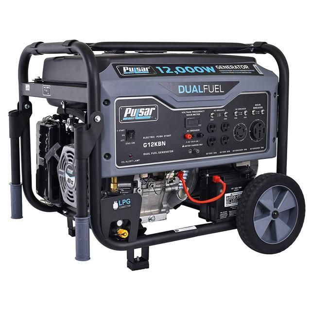 12,000W Dual Fuel Portable Generator