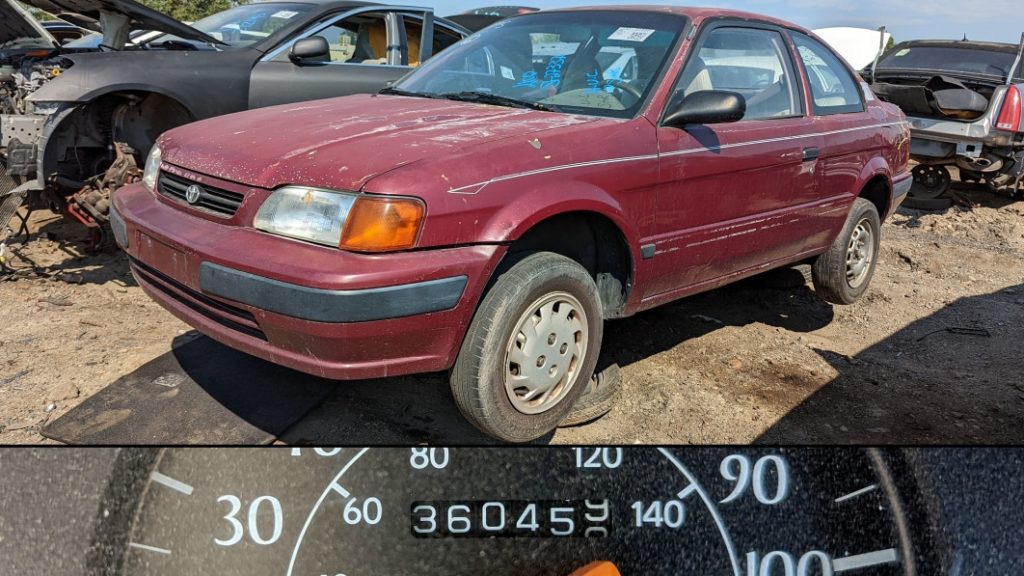 Junkyard Gem: 1996 Toyota Tercel with 360,459 miles