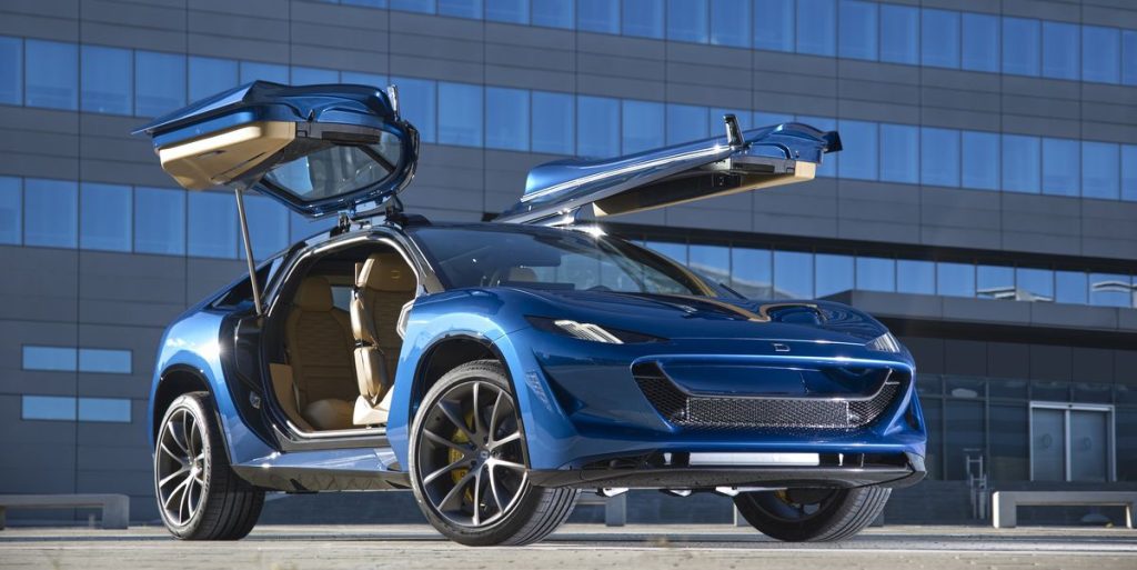 $290,000 Drako Dragon EV SUV Packs 2000 Horsepower, Gullwing Doors