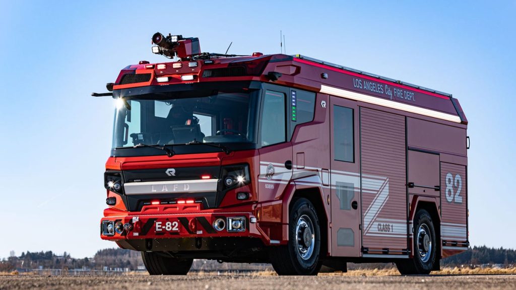 America's First Electric Fire Truck Is On the Job in Los Angeles