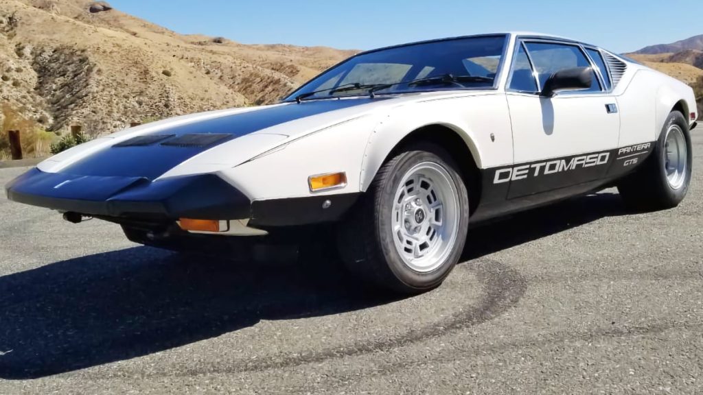 At $89,000, Will This 1973 De Tomaso Pantera go Pretty Dang Quick?