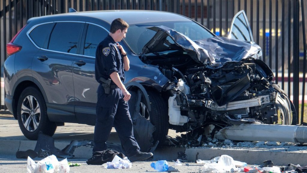 Driver arrested in crash into L.A. County sheriff's recruits