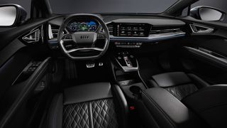 2022 audi q4 etron interior