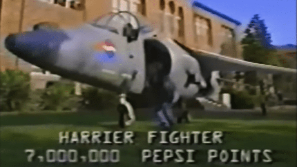 In 1996, Pepsi Joked About Giving Away a Fighter Jet for Pepsi Points. Two Dudes Held Pepsi to It.