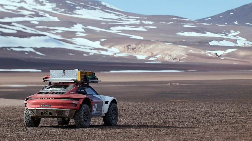 Porsche Drove a Custom Off-Road 911 Higher Than a Piper Cub Can Fly