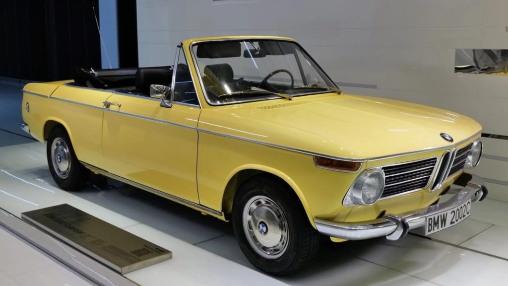 Rare BMW 2002 Cabriolet up for auction in Munich