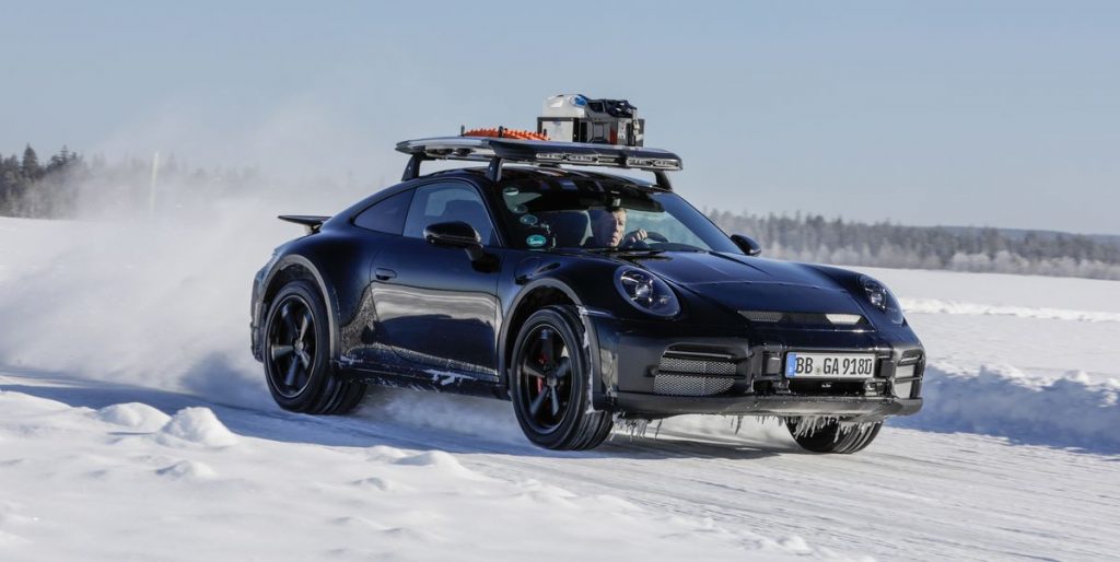 See Porsche 911 Dakar Off-Roader ahead of Its L.A. Auto Show Debut