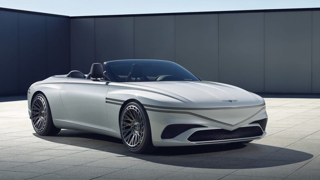 The Genesis X Convertible Concept Is, Once Again, Excruciatingly Beautiful