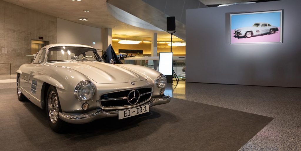 This Mercedes-Benz 300SL Gullwing, Once the Subject of an Andy Warhol Portrait, Is Headed to Auction