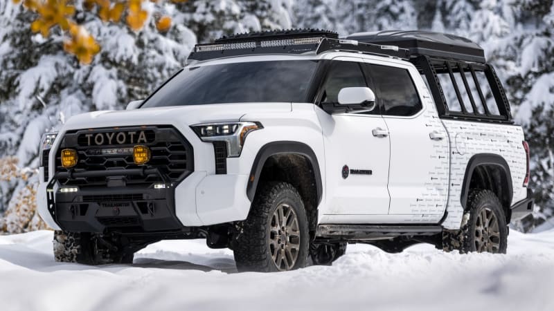 Toyota hauls a load of trucks and SUVs to SEMA with an overlanding theme