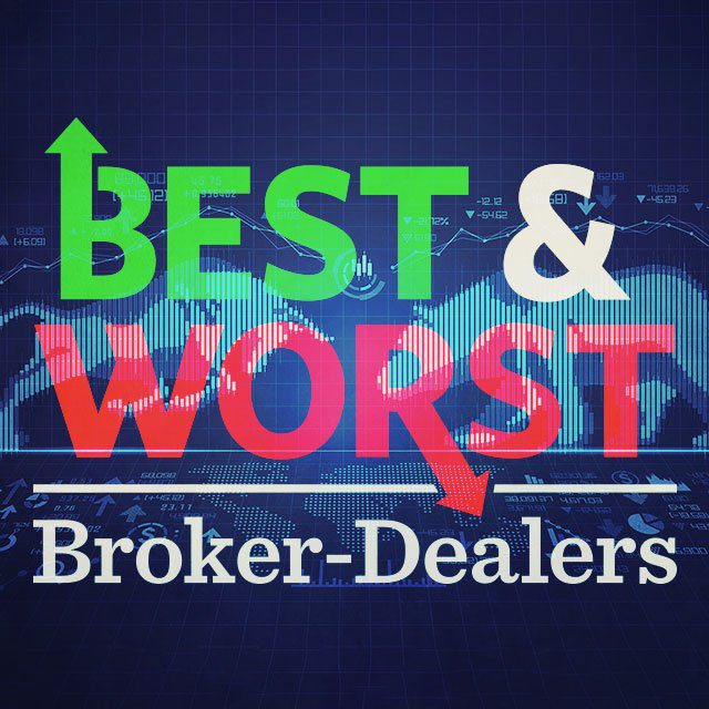 12 Best & Worst Broker-Dealer Stocks of 2022