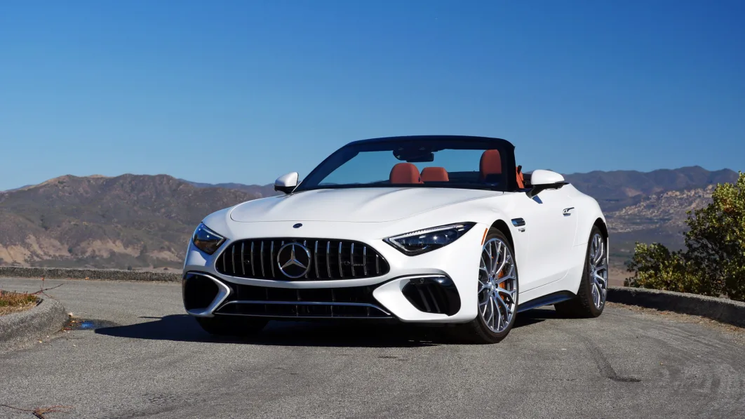 2022 Mercedes-AMG SL 55 front