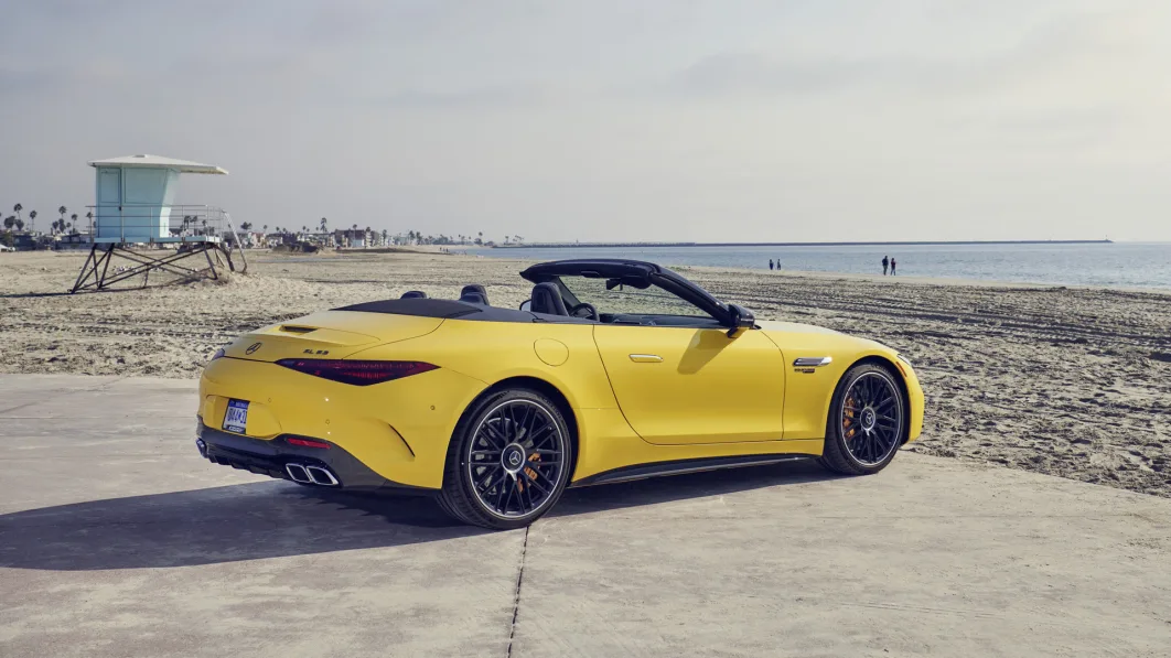 The new Mercedes-AMG SL: Press Test Drive, California 2021