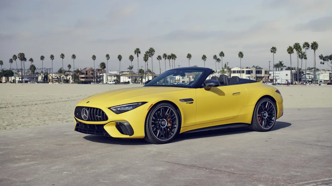 The new Mercedes-AMG SL: Press Test Drive, California 2021