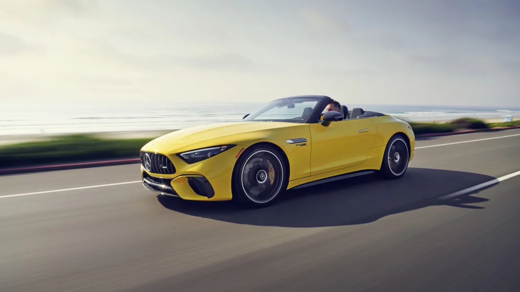 The new Mercedes-AMG SL: Press Test Drive, California 2021