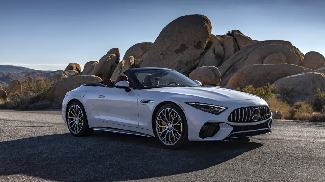 The new Mercedes-AMG SL: Press Test Drive, California 2021