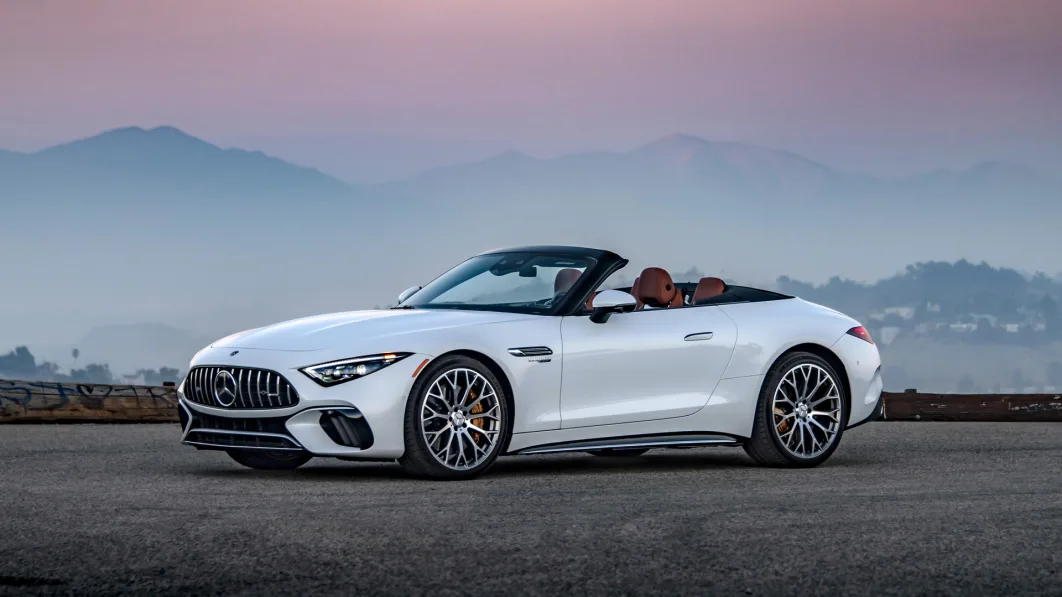 The new Mercedes-AMG SL: Press Test Drive, California 2021