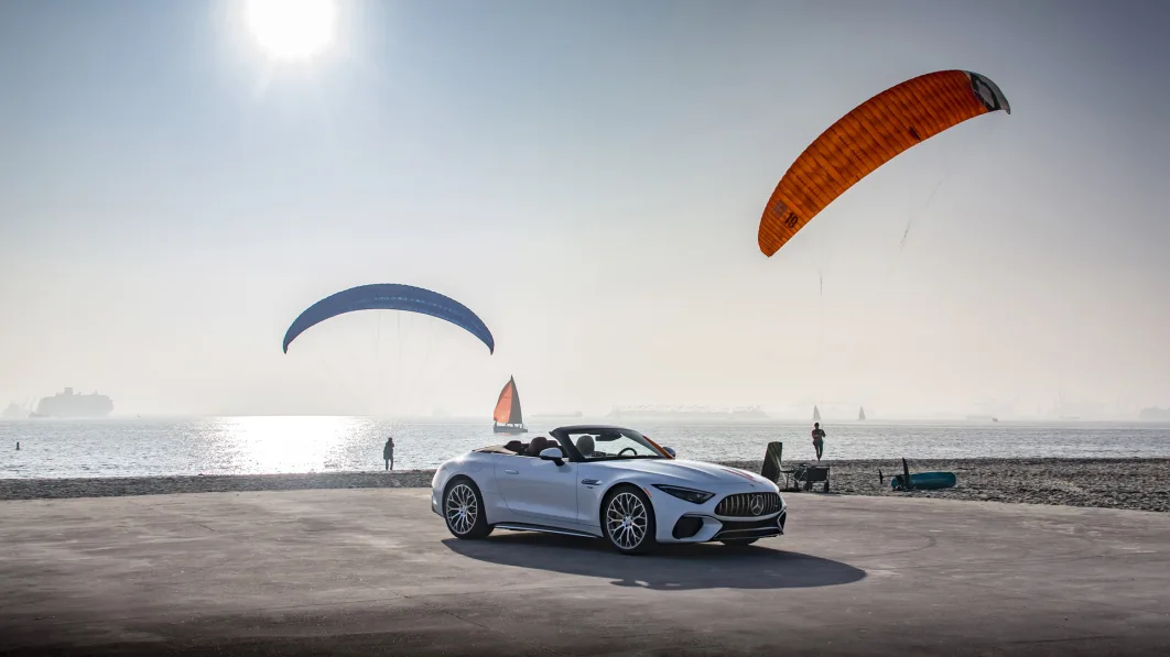 The new Mercedes-AMG SL: Press Test Drive, California 2021