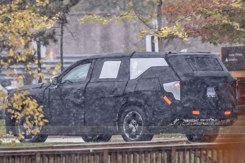 2024 toyota grand highlander spy photos