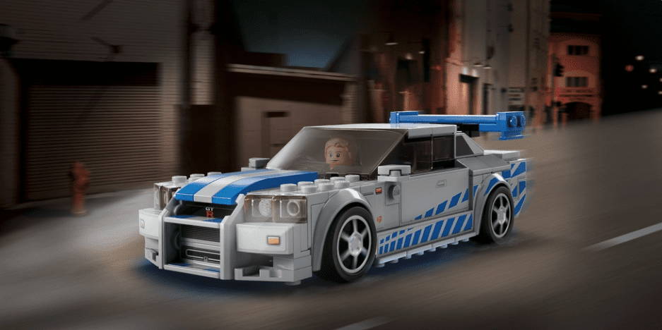 Nissan GT-R R34 Lego Set Coming—including a Brian O'Conner Minifig