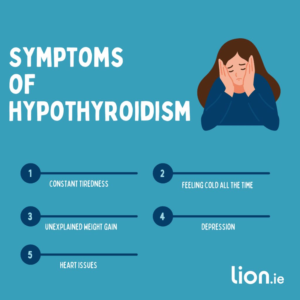 Symptoms of hypothyroidism