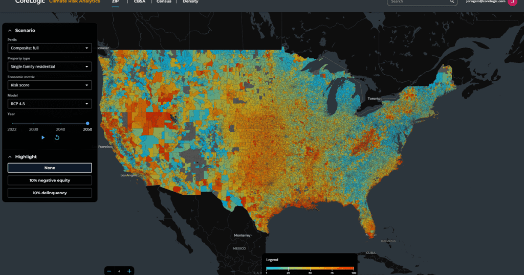 CoreLogic rolls out climate risk analytics for real estate