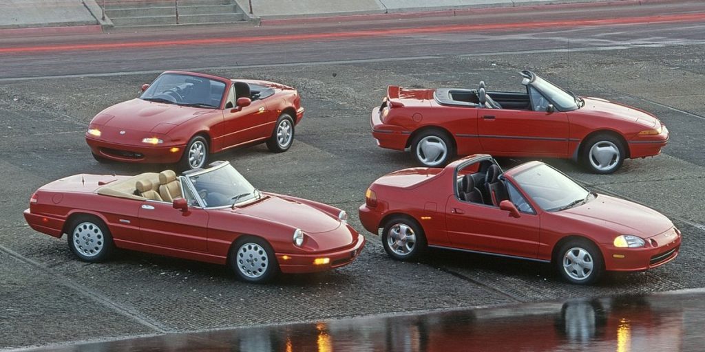 From the Archive: 1993 Sports Car Comparison Test